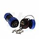 hangton HE21 3 Pin Marine Wasserdicht Aviation Stecker Plug & Socket