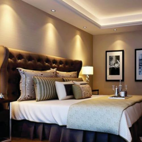 Kit 10 Spot Redondo 5W Led Direcionável de Embutir 6500k