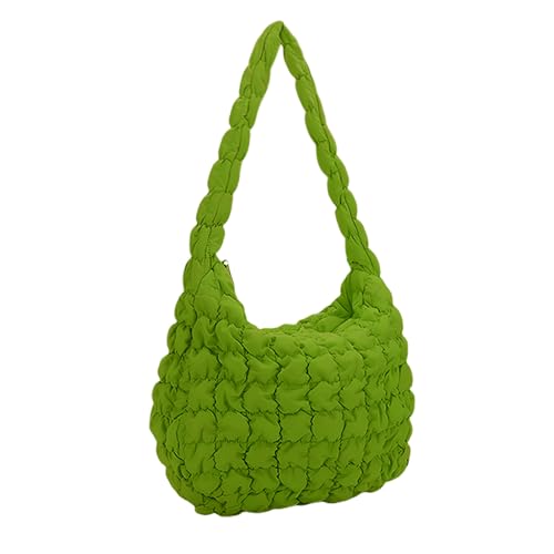 Quilted Puffer Tote Bag Large Quilted Tote Bag Lightweight Quilted Carryall Bag Puffy Shoulder Bag Puffer Purse for Women
