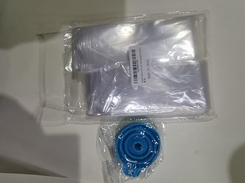 Popsicle Taschen, 100 Stück Wassereis Tüten, Eis am Stiel Popsicle Formen Beutel BPA-Frei Eis Pop Beutel Wassereis Tüten Popsicle Pouches mit Trichter für DIY Joghurt, Saft & Smoothies (5.5 x 28 cm)