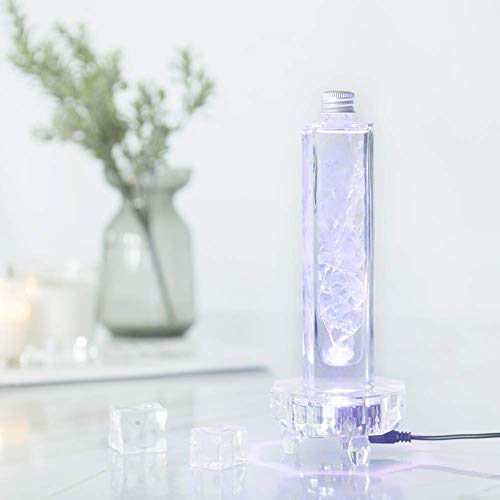 H-M Shop 7Led Colored Lights Illuminated Crystal Display Stand Base #TOP5