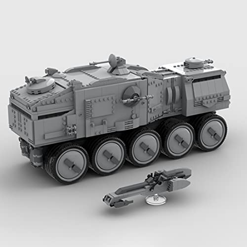 VPPI Technik Panzer Bausteine, Clone Turbo Tank Modellbausatz Panzer, Militär Panzer Bausatz Klemmbausteine… – Bild 3