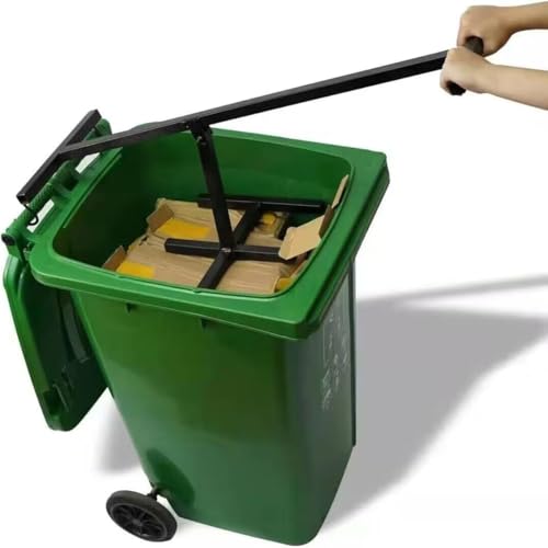 Compactador manual para basura con mango ajustable miniatura 6