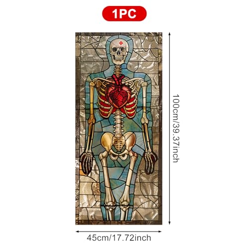 Película decorativa para ventanas privacy 17.7x39.3 pulg miniatura 4