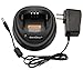 CP200 Charger Compatible with Motorola CP200 CP340 CP360 CP380 CP040 CP140 NNTN4496 NNTN4497 NNTN4970 WPLN4137 WPLN4138 EP450 GP3138 GP3688 PM400 PR400