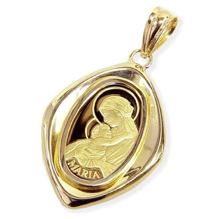 Amazon.co.jp: 純金聖母マリア金貨 2.5g ペンダントトップ 18金