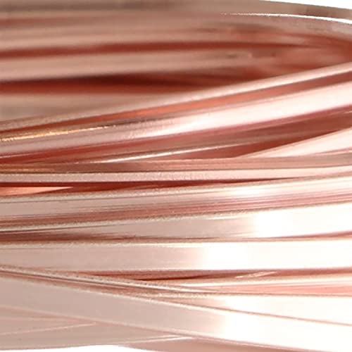 The Beadsmith Half-Round Craft Wire - Soft Temper Jewelry Wire, Rose Gold Color, 21 Gauge, 4 Yards - Image 4