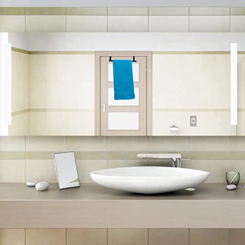 Relaxdays Portasciugamani per Porta e Armadio, da