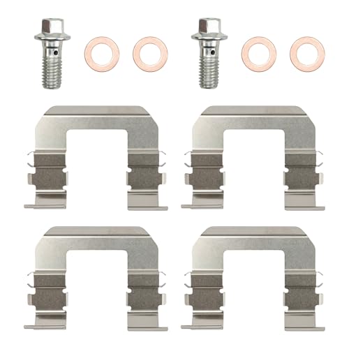 Image of KAX 19B2998+19B2999 Brake Caliper Compatible with Kia Soul 2010 2011 2012 2013, Front Disc Brake Caliper