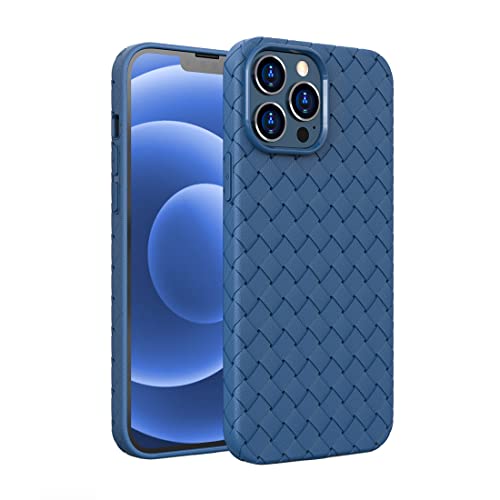 Asusee For iPhone 12 Pro Max 用 ケース 6.7インチ対応 高い排熱性 滑り止め 指紋防止 薄型 超軽量 全面保護 衝撃吸収 ワイヤレス充電に対応 iPhone 12 Pro Max TPU カバー（青）