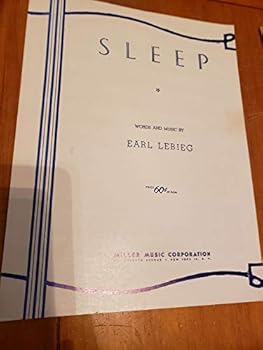 Paperback Sleep [Sheet Music] Book