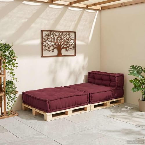 Elemento modular para sofá acolchado que soluciona la falta de asientos en salones pequeños 4
