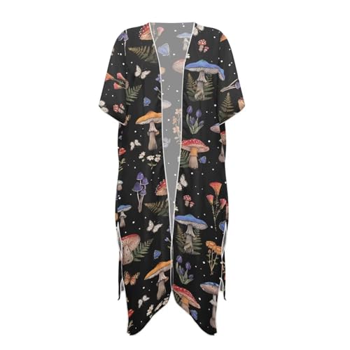 Womens Kimono Swimsuit Coverups Casual Loose Long Bathing Suit Cover Up Summer Beach Coverup4