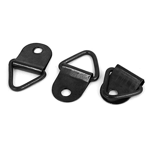 Image of uxcell 22mm x 14mm Single Hole Triangle D-Ring Picture Frame Hanging Hangers 10PCS