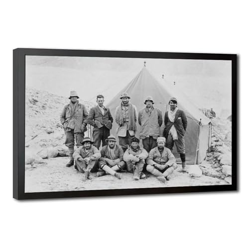 Impression toile Everest 1924 cadre inclus pour sublimer un mur vide