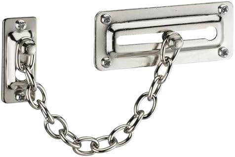 Security Chain Door Heavy-Duty Solid Brass Security Door Chain