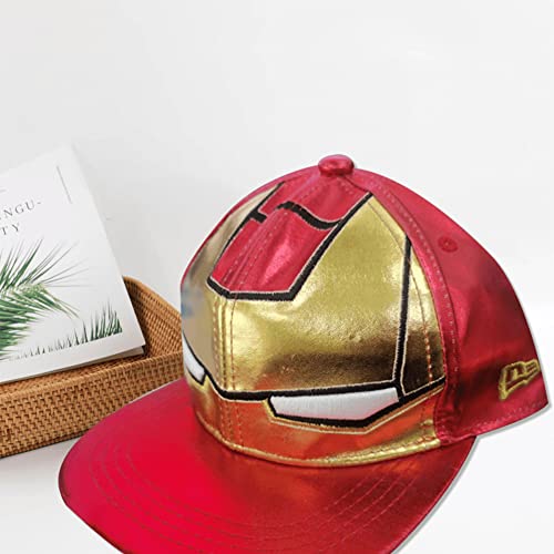 Caps 1pc Baseball con Iron Man Modello Pu Pelle