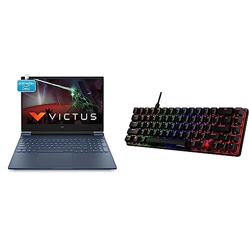 Image of HP Victus Gaming Laptop 12th Gen Intel Core i5-12450H 15.6 inch(39.6 cm) FHD IPS Gaming Laptop & Alloy Origins 65 Red Switch