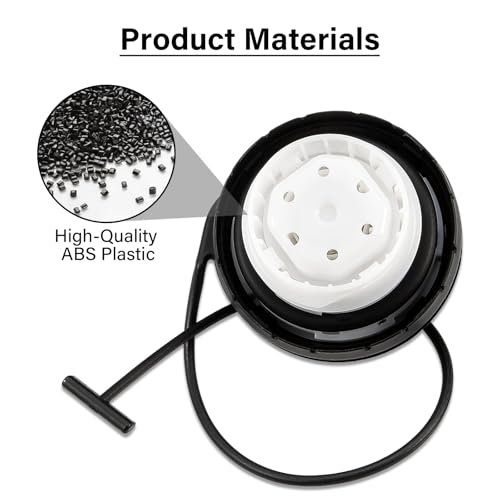 Image of Gas Cap, Fuel Cap GT358 Fit for 2011-2017 Buick Enclave, Chevy Chevrolet Silverado 2500 HD Silverado 3500 HD Tahoe Silverado 1500 Suburban 2500 Traverse, GMC Sierra Yukon Acadia, Cadillac Escalade