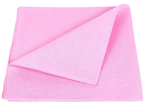 Alsino Bandana Zandana - Pañuelo protector para el cuello, diseño de cachemira, 100% algodón, Rosa., Talla única Cover