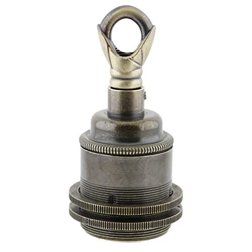 Edison, vite (E27), portalampada in ottone