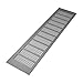 Vent Systems Grille d'aération en aluminium argenté 120 x 500 mm avec grille d'insectes. Applications CVC pour chauffage, refroidissement et ventilation.