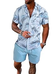 Blue Tropical Print