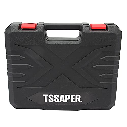 Furadeira Parafusadeira com impacto 3/8 Bateria 12v Com Acessorios Tssaper TPA12i
