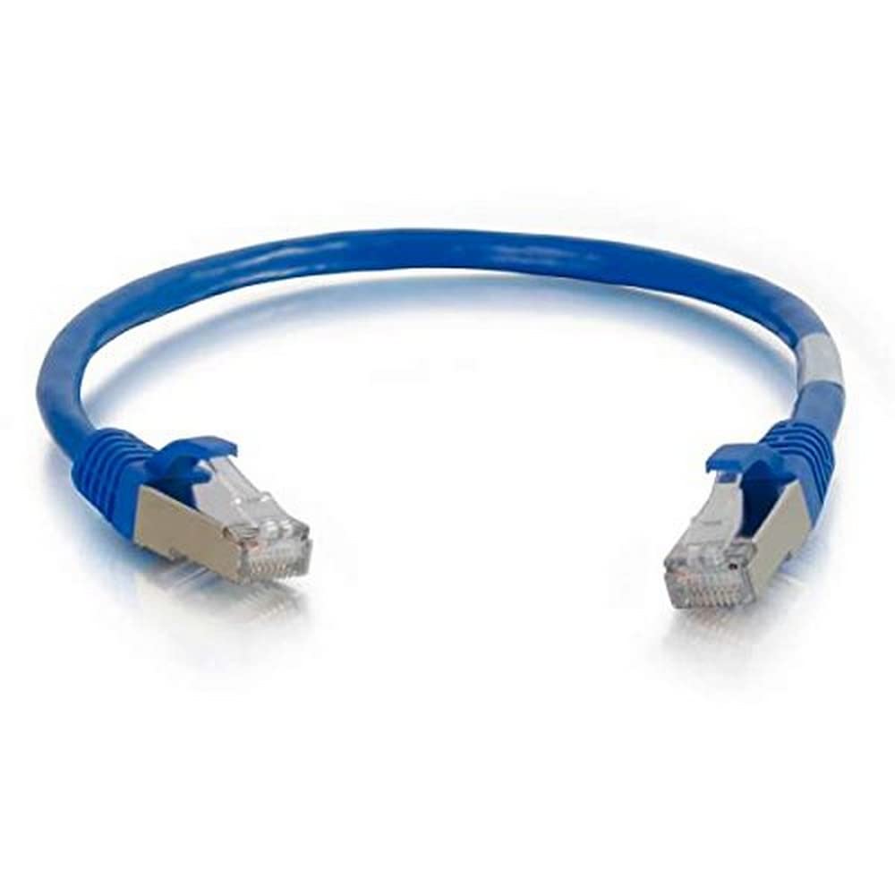 C2G Legrand Cat5e Ethernet Cable, Snagless Shielded Cat5e Patch Cable, Blue Network Patch Cable, 3 Foot Ethernet Network Patch Cable, 1 Count, C2G 27241