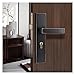 OYUXICWD All Copper high-end Chinese Style Indoor Door Lock Bedroom Silent Door Handle Pure Copper Wooden Door Pure Copper Lock(All Copper Black Bronze)