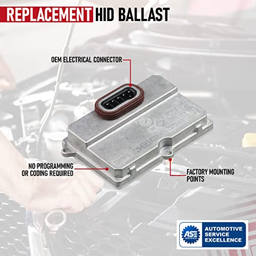 Hid Xenon Headlight Ballast - Control Module - Replaces 63126907488, 63120150614, 05103356Aa - Compatible With Bmw, Audi, Mercedes-Benz Vehicles & More - X5, Z4, 545I, Pacifica, 9-3, A6, A8, S6, S8 #TOP3