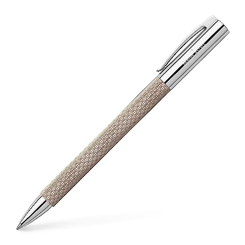 FABER-CASTELL - Kugelschreiber Ambition OpArt White Sand, Mine B