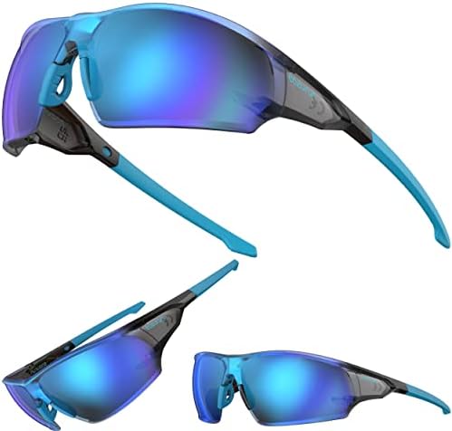 EAZYRUN S2492 Small Outdoor sports Sunglasses for Women Men Youth, UV 400 Protection Softball Cycling running Baseball