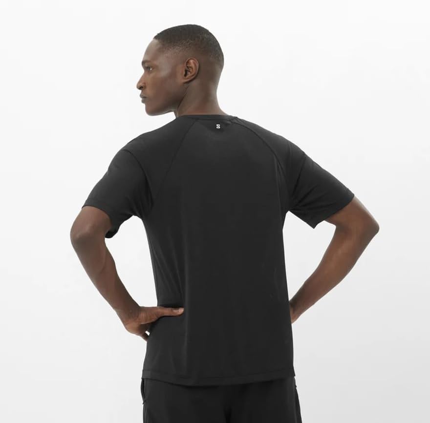 [サロモン] SHKout CORE 半袖Tシャツ LC2423700 （ブラック/Ｌ/Men's）