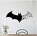 Mignon Batman Super-Héros Stickers Muraux Moderne Stickers Muraux Décor À La Maison Enfants Enfants Chambre Stickers Muraux Papier Peint Imperméable 43x91 cm