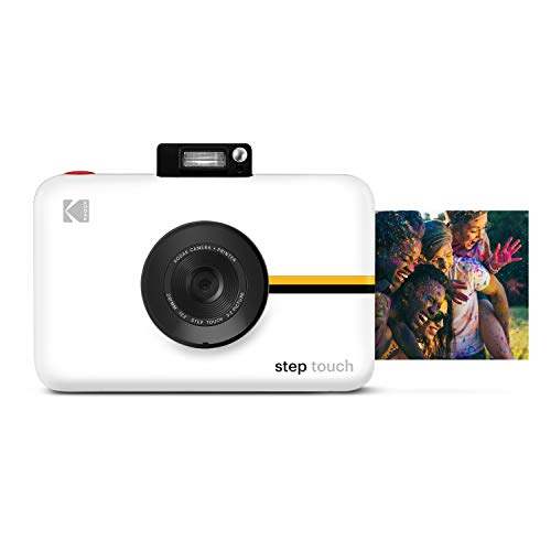 STAMPANTE E FOTOCAMERA PORTATILE 3 IN 1 | Tutti gli aspetti essenziali della fotografia in un dispositivo! | Fotocamera da 13 MP con zoom ottico 10X, schermo diviso, flash a comparsa, timer automatico e specchio per selfie, Videoregistratore HD 1080p, stampante integrata per stampare foto da fotocamera, smartphone o scheda microSD.
