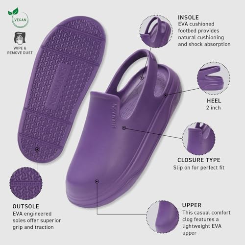 Image of Neeman's Cushers Clogs for Men | Lightweight, Fast-Drying, Cushioned Sole | All-Day Comfort for Rain & Summer