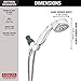 Delta Faucet 7-Spray Touch-Clean Hand Held Shower Head with Hose, Chrome, 75700