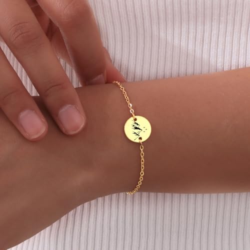 Image of Inspired Charm Bracelet, City of Starlight Merch Book Lover Gifts, Reader's Love Fan Birthday Gift