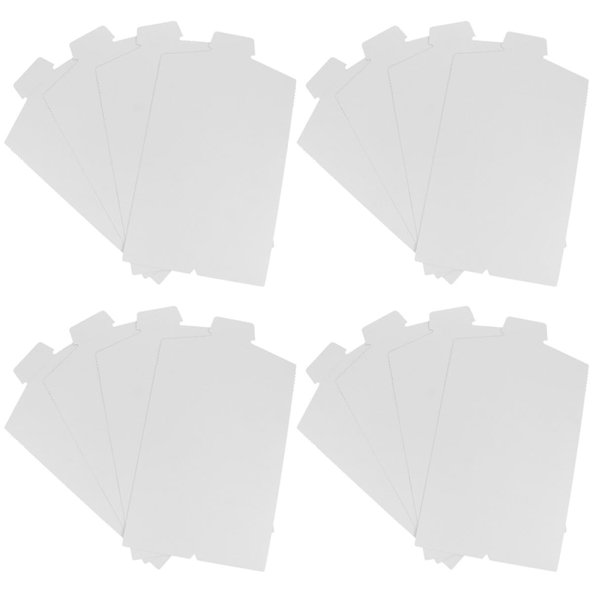 DOITOOL 50 Stück Shirt Faltbrett aus Stabilem Papierkarton Hemden Faltbrett für Kleidung Langlebiges Shirt Folding Board Praktisches Ordnungszubehör für Schrank