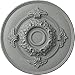 Ekena Millwork CM13MOBZS Monique Ceiling Medallion, 13 3/4"OD x 1"P (Fits Canopies up to 3 3/4"), Hand-Painted Bronze