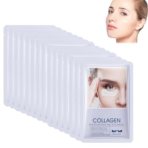 Mascarillas De Colágeno Para Los Ojos En Forma De Mariposa - 15 Pares De Parches Hidratantes Y Reafirmantes Para Ojeras, Bolsas Y Arrugas - Tratamiento Antienvejecimiento Para Mujeres, Hombres