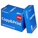 Easyprint Druckerpapier Kopierpapier 2500 Blatt 5 x 500 A4 Premium Hochweiß CIE 160 PEFC zertifiziert ...