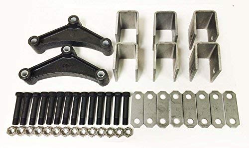 Libra Trailer Leaf Spring Hanger Kit For Double Eye Springs Tandem Axle Suspension #TOP1