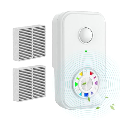 Dopsyesn Purificador De Aire Para Mascotas Con Iones Negativos | Filtro Purificadores De Aire - Eliminador De Olores Purificador Filtro Ionizador Silencioso Para Coche Cocina Dormitorio Garaje,
