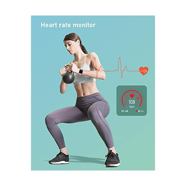 Willful-Smart-Watch-for-Men-Women-IP68-Waterproof-Fitness-Tracker-Heart-Rate-Monitor-Sport-Digital-Watch-Smartwatch-for-Android-Phones-and-iOS-Phones-Compatible-iPhone-Samsung-Pink Willful Smart Watch for Men Women IP68 Waterproof, Fitness Tracker Heart Rate Monitor Sport Digital Watch, Smartwatch for Android Phones and iOS Phones Compatible iPhone Samsung (Pink)