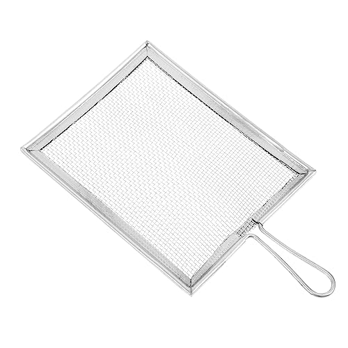 LIFKOME Filtro De Malla De Acero Inoxidable Para Arcilla y Esmaltes, Cedazo Cuadrado Práctico, Duradero, Con Diseño De Orificio Fino, Para Ceramistas y Manualidades, Uso Artístico y Cerámica