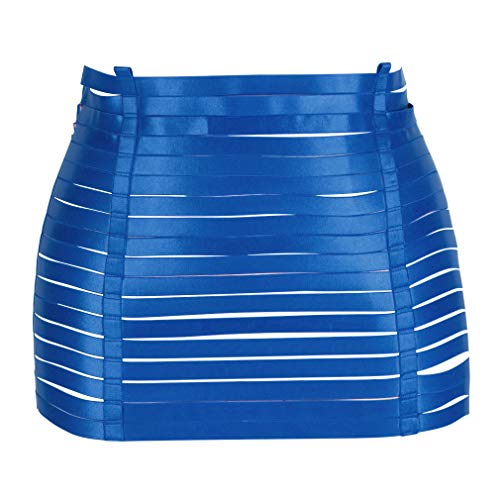 Body Harness for Women Skirt Belt Lingerie cage Leg Strap Punk Gothic Stretchy Fabric Plus Size Waist Belt