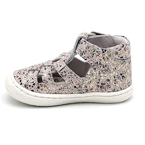 Bellamy Sandales et Nu-Pieds Fille Argent SOSSO