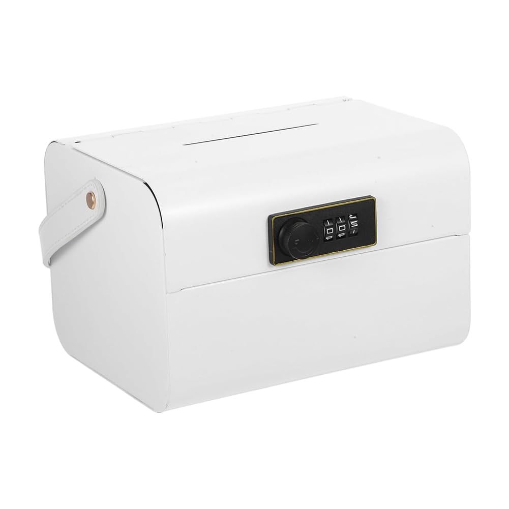 Tirelire électronique blanche de haute qualité pour enfants, mini coffre à code pour le bureau